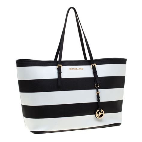 michael kors black side stripe